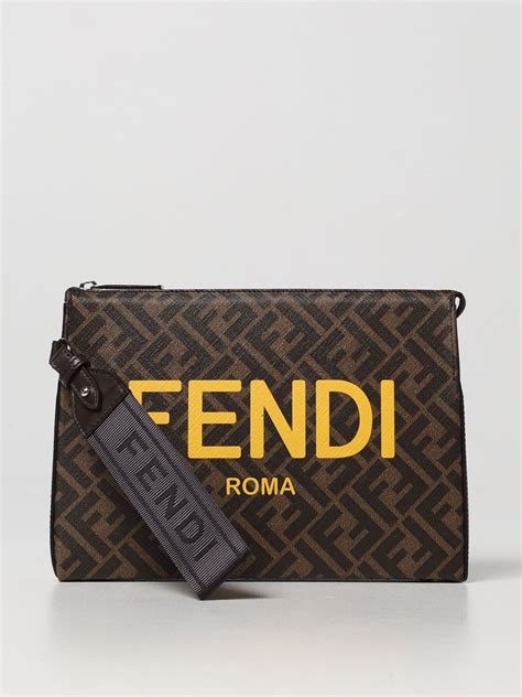 pochette fendi uomo